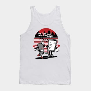 Funny Valentines Couples love Tank Top